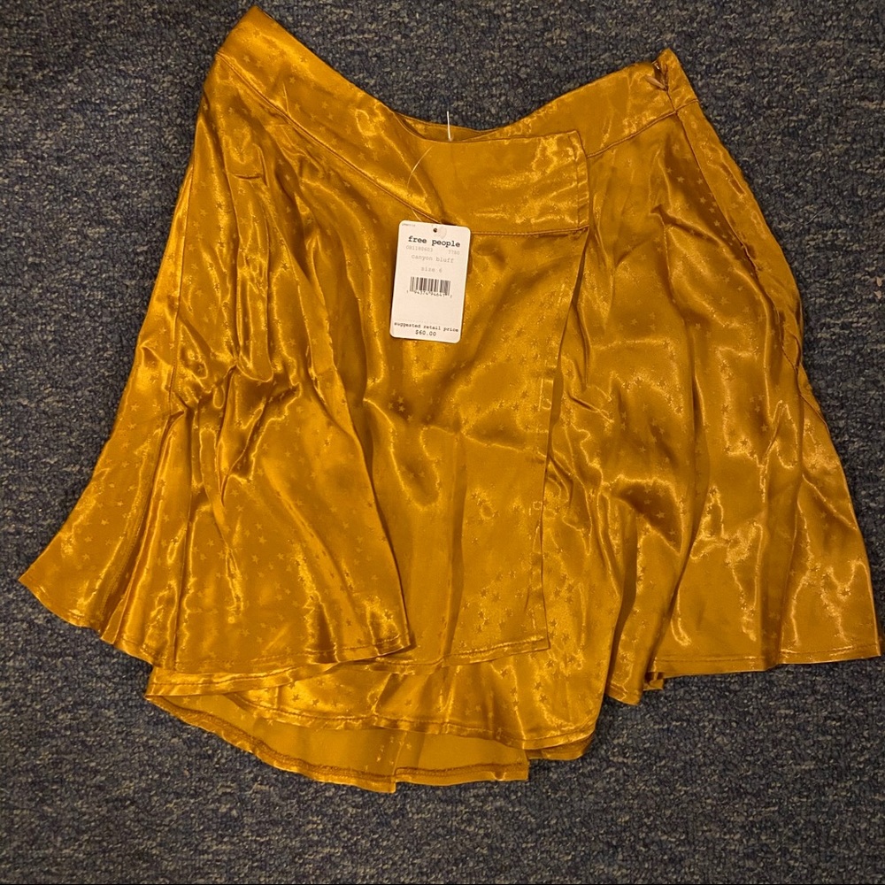Free People Starstruck Mini Skirt - Copper - Picture 3 of 4